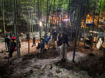 hd/外景山里-竹林山路1