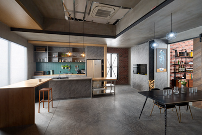 hz/PC/栖野/厨房-美式工业风1