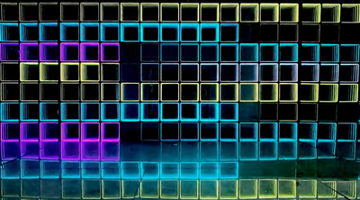 hz/PC/栖野/赛博镭射背景墙1