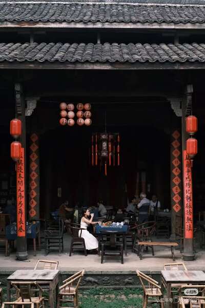 laozhai/杭州-桐庐老茶馆1