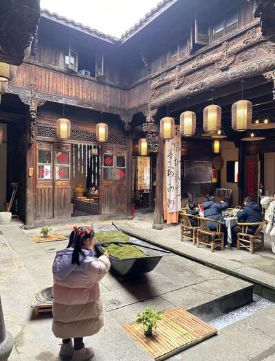 laozhai/杭州-桐庐茶馆1
