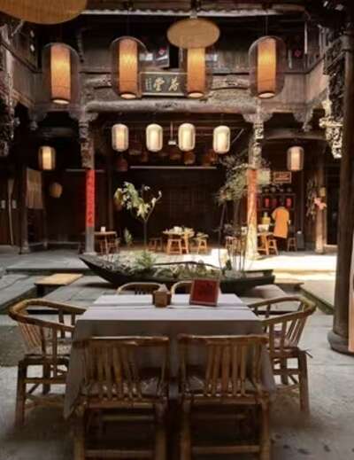 laozhai/杭州-桐庐茶馆1