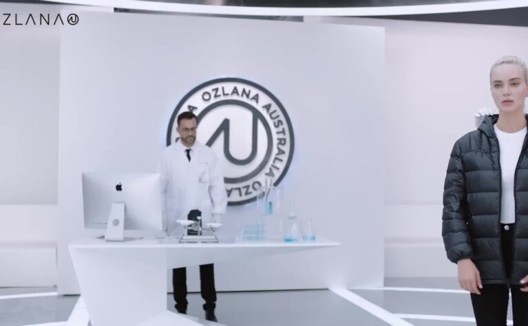 OZLANA秋冬季羽绒服时尚广告片